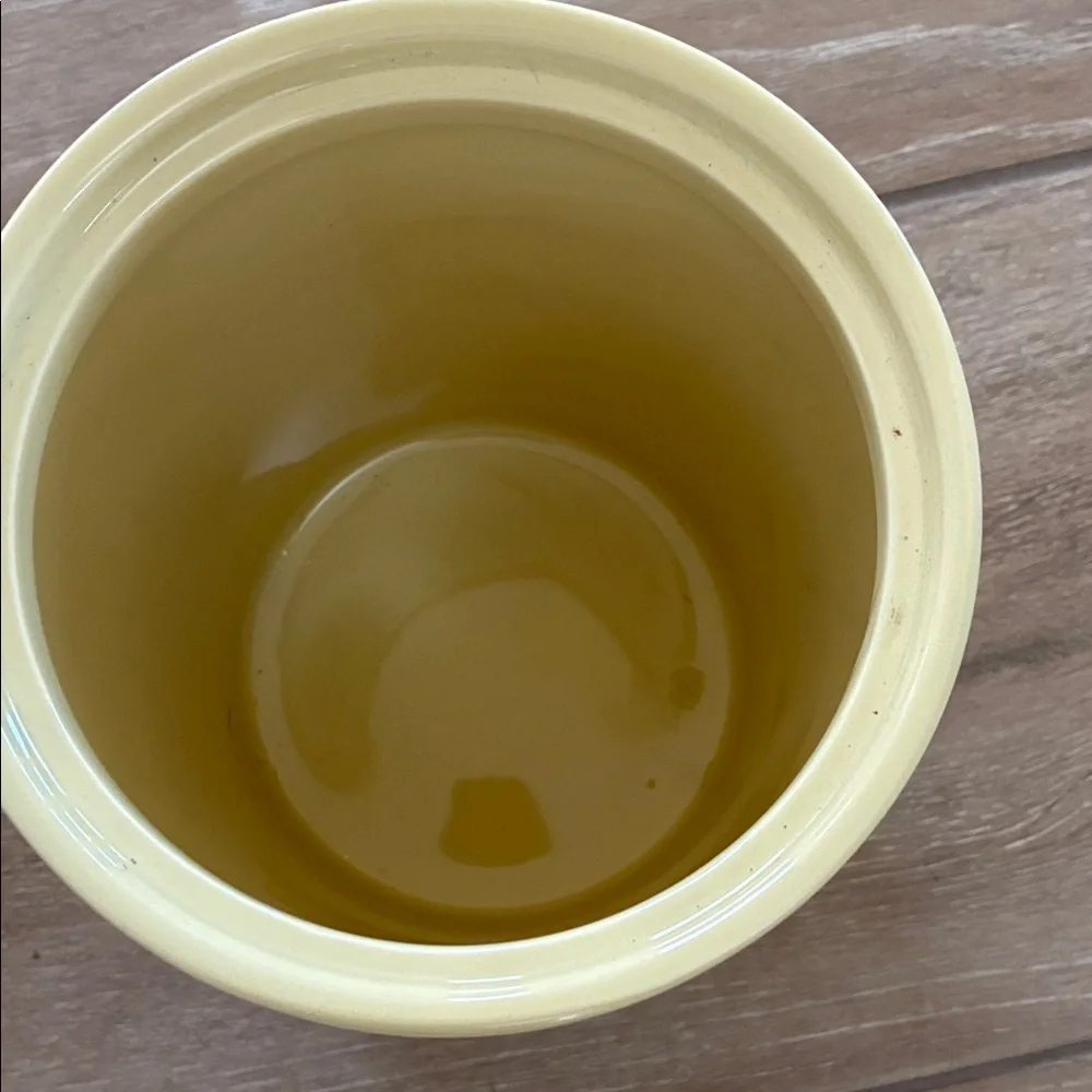 Bone Design Dog Treat Jar - Cream